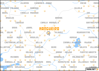 map of Mangüeiro