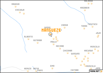 map of Mangueze