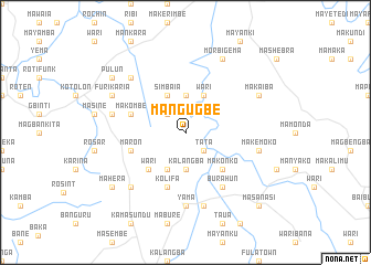 map of Mangugbe