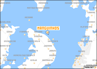 map of Manguinhos