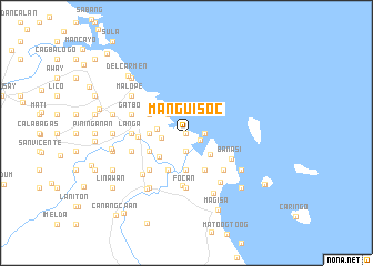 map of Manguisoc