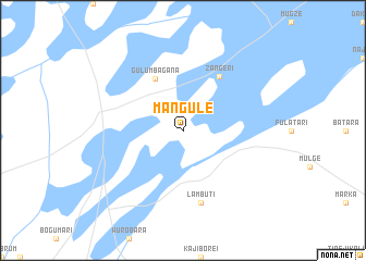 map of Mangule