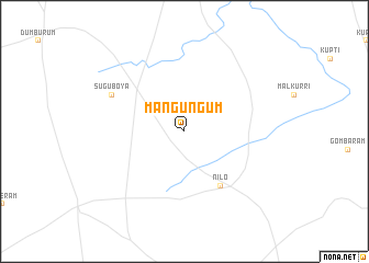 map of Mangungum