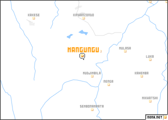 map of Mangungu