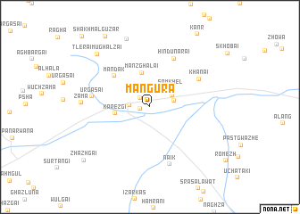 map of Mangūra