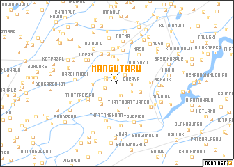 map of Māngūtāru