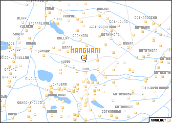 map of Mangwāni