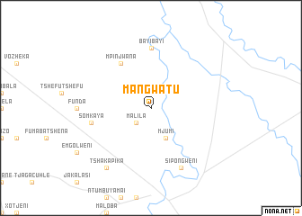 map of Mangwatu