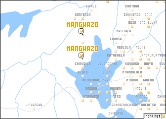 map of Mangwazo