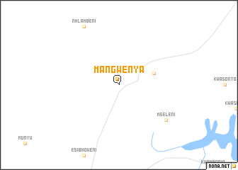 map of Mangwenya