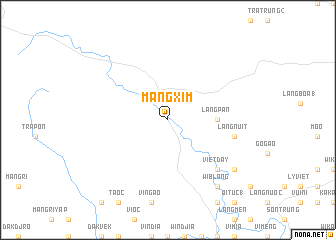 map of Mang Xim