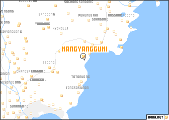 map of Mangyanggumi