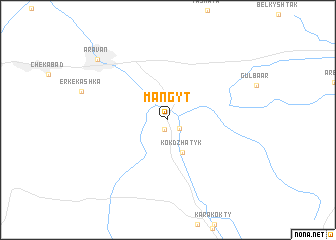 map of Mangyt