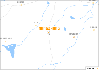 map of Mangzhang