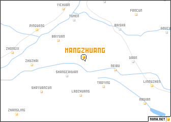 map of Mangzhuang