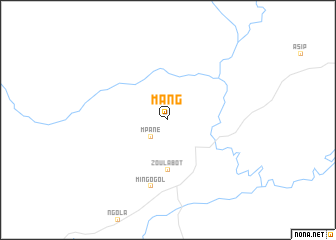 map of Mang