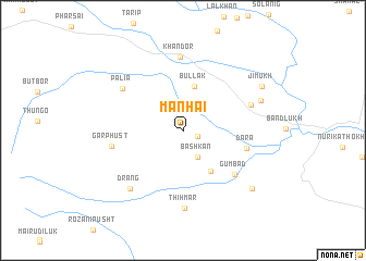 map of Manhai