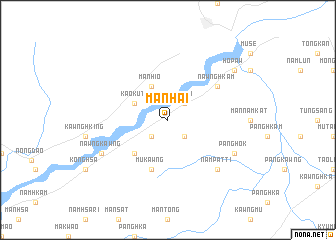 map of Mān Hai