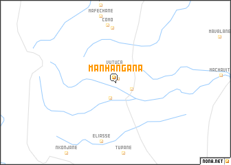 map of Manhangana