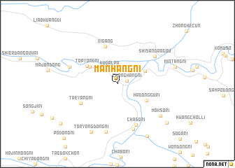 map of Manhang-ni