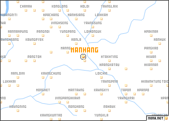 map of Mān Hang