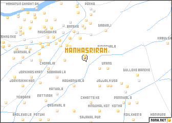 map of Manha Sri Rām