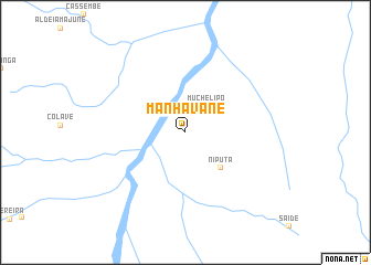 map of Manhavane