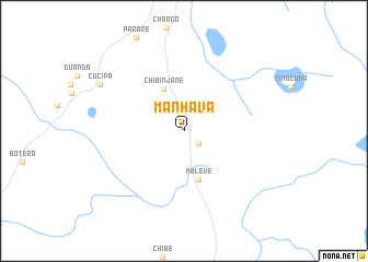 map of Manhava