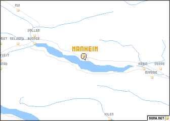 map of Manheim