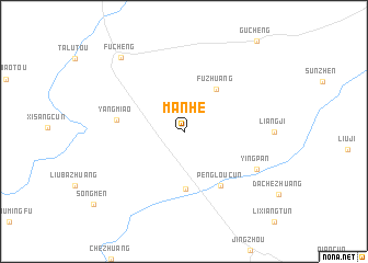 map of Manhe