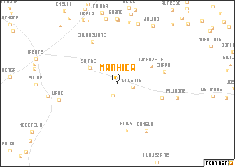 map of Manhica