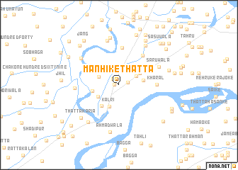 map of Manhike Thatta