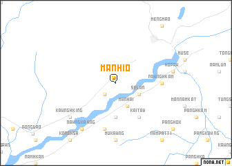 map of Mān Hio