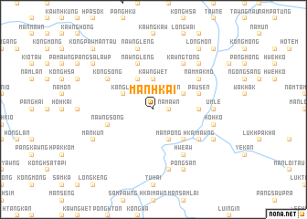 map of Mān Hkai