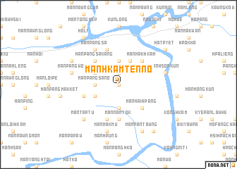 map of Mān Hkamten-no