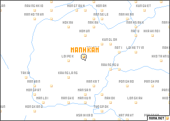 map of Mān Hkam