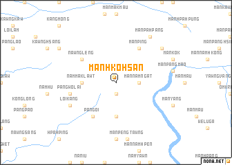 map of Mān Hko-hsan