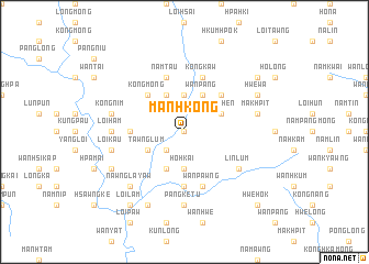 map of Mān Hkong