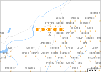 map of Man Hkunhawng