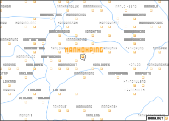 map of Mān Hō-hping