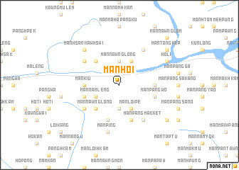 map of Mān Hoi