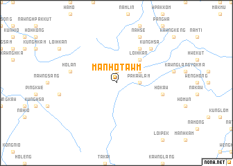 map of Mān Ho-tawm