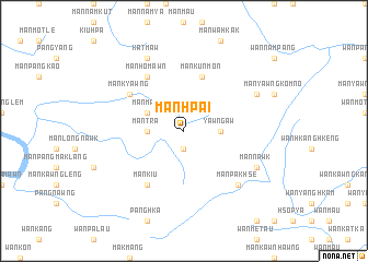 map of Mān Hpai