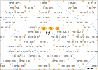 map of Mān Hpa-kām