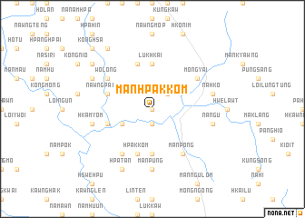 map of Mān Hpakkom