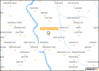 map of Mān Hpāng