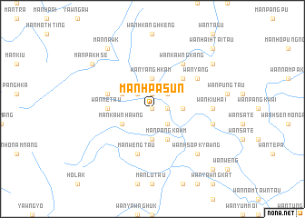 map of Mān Hpa-sun