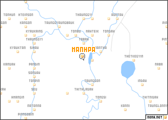 map of Mān Hpa