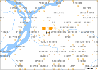 map of Mān Hpa