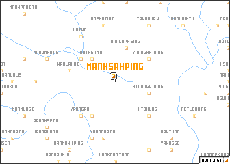 map of Mān Hsa-hping